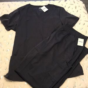 GT Performance Gray Scrub Set